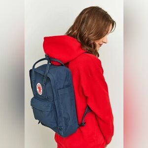Fjallraven Kanken Royal Blue Pinstripe Backpack